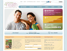 Tablet Screenshot of firstplace4health.com